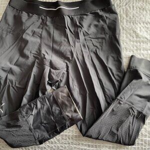 Men running compression tights size M